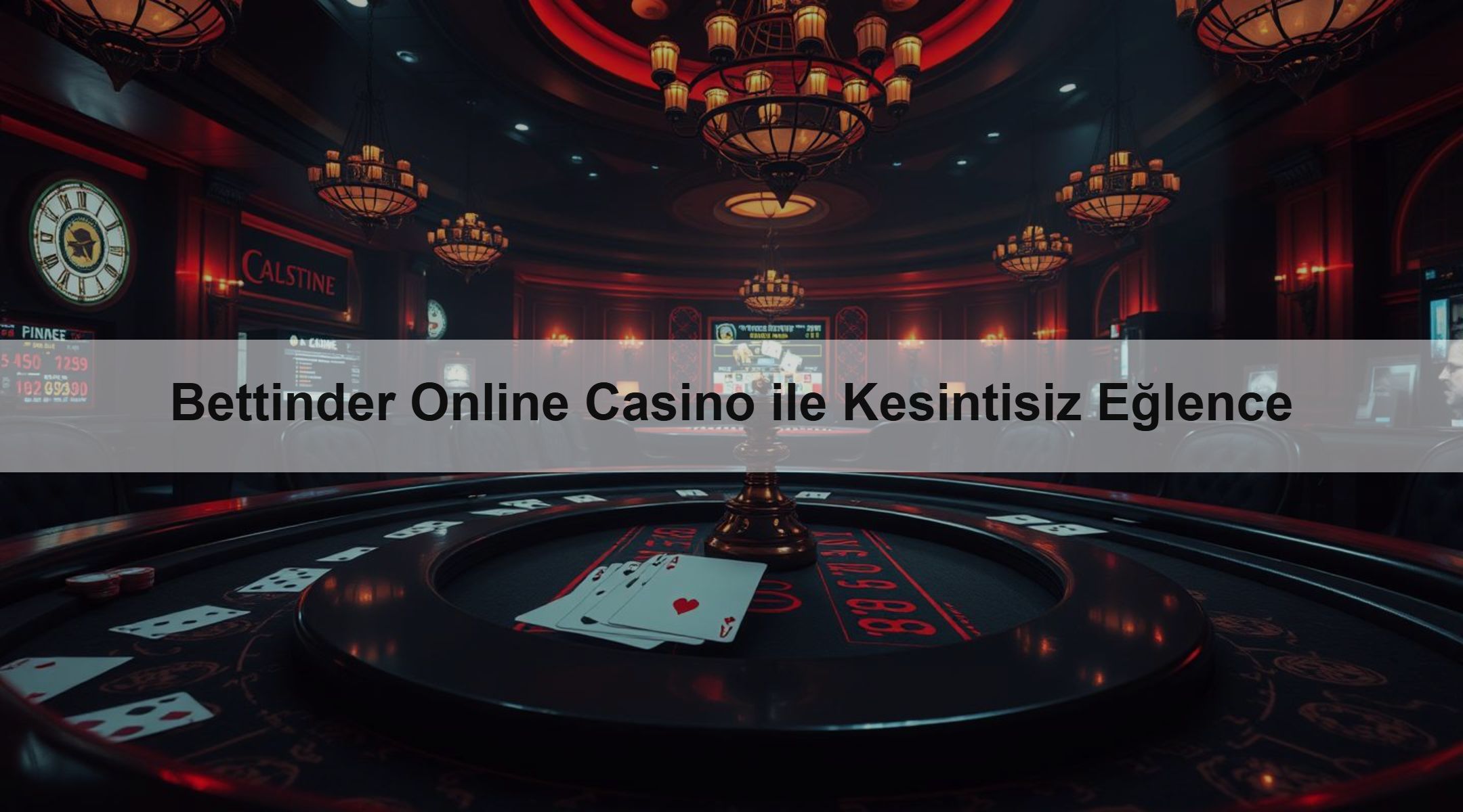 Bettinder Online Casino ile Kesintisiz Eğlence